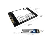 WD Blue 3D NAND 1 TB 2,5 Zoll interne Festplatte SATA SSD, bis zu 560 MB/s Lese- und 530 MB/s seq. Schreibgeschwindigkeit - 5