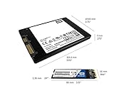 WD Blue 3D NAND 1 TB 2,5 Zoll interne Festplatte SATA SSD, bis zu 560 MB/s Lese- und 530 MB/s seq. Schreibgeschwindigkeit - 5