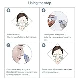 Foraco Mitesser Entferner, Professionell Gesicht Poren Reiniger für Mitesser und Akne, Hautpflege des Gesichts/Blackhead Remover/Mitesserentferner/ Akne Extractor, Weiß - 2