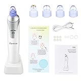 Foraco Mitesser Entferner, Professionell Gesicht Poren Reiniger für Mitesser und Akne, Hautpflege des Gesichts/Blackhead Remover/Mitesserentferner/ Akne Extractor, Weiß - 3