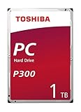 TOSHIBA P300 Interne Festplatte 1 TB – 3,5 Zoll (8,9 cm) – SATA Festplatte intern (HDD) – 7200 rpm (U/min) – 6 Gb/s – für Gaming-Computer, Desktop-PCs, Workstations etc. - 2