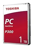 TOSHIBA P300 Interne Festplatte 1 TB – 3,5 Zoll (8,9 cm) – SATA Festplatte intern (HDD) – 7200 rpm (U/min) – 6 Gb/s – für Gaming-Computer, Desktop-PCs, Workstations etc. - 3