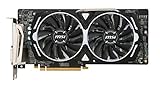 MSI Radeon RX 580 Armor OC 8GB AMD GDDR5 2x HDMI, 2x DP, 1x DL-DVI-D,, 2 Slot Afterburner OC, Millitary Class 4, Grafikkarte - 2