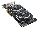 MSI Radeon RX 580 Armor OC 8GB AMD GDDR5 2x HDMI, 2x DP, 1x DL-DVI-D,, 2 Slot Afterburner OC, Millitary Class 4, Grafikkarte - 5