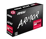 MSI Radeon RX 580 Armor OC 8GB AMD GDDR5 2x HDMI, 2x DP, 1x DL-DVI-D,, 2 Slot Afterburner OC, Millitary Class 4, Grafikkarte - 9