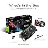 Asus ROG Strix-GTX1050TI-4G Gaming Nvidia GeForce Grafikkarte (PCIe 3.0, 4GB GDDR5 Speicher, HDMI, 2 x DVI-D, Displayport) - 2