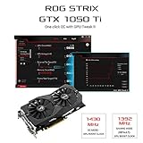 Asus ROG Strix-GTX1050TI-4G Gaming Nvidia GeForce Grafikkarte (PCIe 3.0, 4GB GDDR5 Speicher, HDMI, 2 x DVI-D, Displayport) - 6