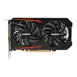 Gigabyte GeForce GTX 1050 Ti OC Grafikkarte (4 GB, GDDR5, 128 Bit, 16 x PCI-EXP) schwarz - 3