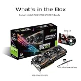 Asus ROG Strix GeForce GTX1070-8G Gaming Grafikkarte (Nvidia, PCIe 3.0, 8GB DDR5 Speicher, HDMI, DVI, DisplayPort) - 2