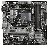 MB ASRock AM4 m-ATX D-Sub/HDMI/DVI DDR4 Retail - AMD Sockel AM4 (Ryzen) - Micro/Mini/Flex-ATX, B450M PRO4 - 3