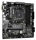 MB ASRock AM4 m-ATX D-Sub/HDMI/DVI DDR4 Retail - AMD Sockel AM4 (Ryzen) - Micro/Mini/Flex-ATX, B450M PRO4 - 4