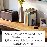 Echo Input (Schwarz) – Bringen Sie Alexa auf Ihren Lautsprecher – Externer Lautsprecher mit 3,5-mm-Audioeingang oder Bluetooth erforderlich - 3