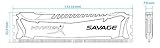 Kingston HyperX Savage HX316C9SRK2/16 Arbeitsspeicher DDR3-RAM Kit (2x8GB) 16GB (1600MHz, CL9) - 6