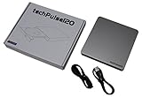 techPulse120 Blu-ray Brenner USB 3.0 Externer Burner Superdrive Portable Blueray Rom 3D Laufwerk BD DVD CD Slim für Computer Notebook Ultrabook Netbook Laptop Windows Mac Apple iMAC MacBook Pro Air - 5