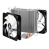 ARCTIC Freezer 33 Plus - Semi-Passiver Tower CPU Luftkühler, Prozessorlüfter für Intel und AMD Sockel bis 160 Watt TDP Kühlleistung, Cooler mit 120 mm PWM Lüfter - Leise und Effizient - 2