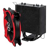 ARCTIC Freezer 33 eSports ONE - Tower CPU Luftkühler mit 120 mm PWM Prozessorlüfter für Intel und AMD Sockel - für CPUs bis 200 Watt TDP - Leiser und Effizienter Cooler (Rot) - 2