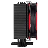 ARCTIC Freezer 33 eSports ONE - Tower CPU Luftkühler mit 120 mm PWM Prozessorlüfter für Intel und AMD Sockel - für CPUs bis 200 Watt TDP - Leiser und Effizienter Cooler (Rot) - 4