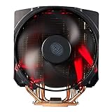 Cooler Master MAZ-T8PN-418PR-R1 Master Air Maker 8 CPU Air Lüfter 8 Heatpipes, 2X Silencio FP PWM Fans, Red LED schwarz - 7