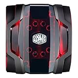 Cooler Master MAZ-T8PN-418PR-R1 Master Air Maker 8 CPU Air Lüfter 8 Heatpipes, 2X Silencio FP PWM Fans, Red LED schwarz - 8