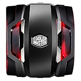 Cooler Master MAZ-T8PN-418PR-R1 Master Air Maker 8 CPU Air Lüfter 8 Heatpipes, 2X Silencio FP PWM Fans, Red LED schwarz - 9