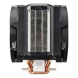 Cooler Master MAZ-T8PN-418PR-R1 Master Air Maker 8 CPU Air Lüfter 8 Heatpipes, 2X Silencio FP PWM Fans, Red LED schwarz - 10