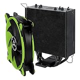 ARCTIC Freezer 33 eSports ONE - Tower CPU Luftkühler mit 120 mm PWM Prozessorlüfter für Intel und AMD Sockel - für CPUs bis 200 Watt TDP - Leiser und Effizienter Cooler (Grün) - 2