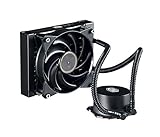 Cooler Master MasterLiquid Lite 120 Wasserkühlung '120mm Radiator , 1x MasterFan Pro 120 AB PWM Lüfter, Weiße LED' MLW-D12M-A20PW-R1 - 9