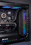 CORSAIR Hydro Series H150i PRO RGB CPU-Flüssigkeitskühlung (360-mm-Radiator, drei ML Series 120-mm-PWM-Lüfter, RGB-Beleuchtung und Lüfter, Intel 115x/2066 und AMD AM4 kompatibel) - 12