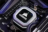 CORSAIR Hydro Series H150i PRO RGB CPU-Flüssigkeitskühlung (360-mm-Radiator, drei ML Series 120-mm-PWM-Lüfter, RGB-Beleuchtung und Lüfter, Intel 115x/2066 und AMD AM4 kompatibel) - 14