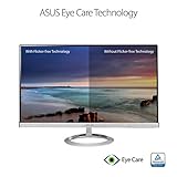 Asus MX279H 68,6 cm (27 Zoll) Monitor (Full HD, VGA, HDMI, 5ms Reaktionszeit) schwarz/silber - 6