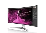 LG 34UC98-W 86,4 cm (34 Zoll) Monitor (HDMI, Thunderbolt 2, USB 3.0, ergonomischer Neigefuß mit Höhenverstellung, Curved Ultra Wide QHD) weiß - 5