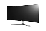 LG 34UC98-W 86,4 cm (34 Zoll) Monitor (HDMI, Thunderbolt 2, USB 3.0, ergonomischer Neigefuß mit Höhenverstellung, Curved Ultra Wide QHD) weiß - 6