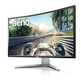 BenQ EX3200R 80,01 cm (31,5 Zoll) Full HD Curved Gaming Monitor (HDMI, 1800R, Low Blue Light, Flicker-free, Display Port, 144Hz) - 3