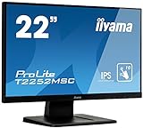 iiyama ProLite T2252MSC-B1 54,6cm (21,5 Zoll) IPS LED-Monitor Full-HD 10 Punkt Multitouch kapazitiv (VGA, HDMI, DisplayPort, USB für Touch) schwarz - 3