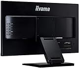 iiyama ProLite T2454MSC-B1AG 60,5cm (24 Zoll) IPS LED-Monitor Full-HD 10 Punkt Multitouch kapazitiv (VGA, HDMI, USB 3.0, IPX1, AntiGlare Beschichtung, Höhenverstellung) schwarz - 16