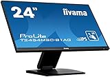 iiyama ProLite T2454MSC-B1AG 60,5cm (24 Zoll) IPS LED-Monitor Full-HD 10 Punkt Multitouch kapazitiv (VGA, HDMI, USB 3.0, IPX1, AntiGlare Beschichtung, Höhenverstellung) schwarz - 3