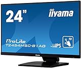 iiyama ProLite T2454MSC-B1AG 60,5cm (24 Zoll) IPS LED-Monitor Full-HD 10 Punkt Multitouch kapazitiv (VGA, HDMI, USB 3.0, IPX1, AntiGlare Beschichtung, Höhenverstellung) schwarz - 6