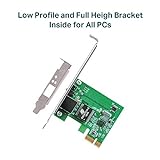 TP-Link TG-3468 Netzwerk Karte PCIe (1000/100/10 Mbit/s) [Amazon frustfreie Verpackung] - 2