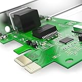 CSL - PCIe Gigabit Netzwerkkarte | PCI-E/PCI Express | 10/100/1000 Mbit/s Gigabit Netzwerke | LAN/Fast Ethernet/Gigabit - 2