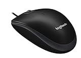 Logitech B100 Optical USB Wired Maus, schwarz - 2