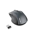 TECKNET Kabellose Maus, Pro 2.4G 2600 DPI Wireless Maus 6 Tasten mit Nano Empfänger, 24 Monate Batterielaufzeit, 5 Einstellbare DPI-Pegel für PC Laptop iMac MacBook Microsoft Pro, Office Home - 2