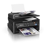 Epson WorkForce WF-2630WF Tintenstrahl-Multifunktionsgerät, (Drucker, Scannen, Kopieren, Fax, WiFi, WiFi Direct, USB, Einzelpatronen, DIN A4) schwarz - 2