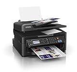 Epson WorkForce WF-2630WF Tintenstrahl-Multifunktionsgerät, (Drucker, Scannen, Kopieren, Fax, WiFi, WiFi Direct, USB, Einzelpatronen, DIN A4) schwarz - 3