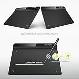 XP-Pen G640 6 x 4 Zoll Drawing Tablet Grafiktablett Pen Tablet OSU! Spielen Batteriefreier Stift 20 Ersatz Nibs (G640, Schwarz) - 4