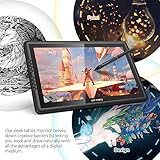 XP-PEN Artist 16 Pro HD Pen Display Zeichnen Monitor Grafiktablett 8192 Druckstufen unterstützt 4K Monitore Windows und Mac OS mit Shortcuts - 2