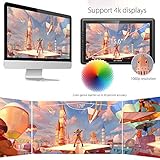 XP-PEN Artist 16 Pro HD Pen Display Zeichnen Monitor Grafiktablett 8192 Druckstufen unterstützt 4K Monitore Windows und Mac OS mit Shortcuts - 8