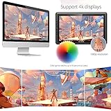 XP-PEN Artist 16 Pro HD Pen Display Zeichnen Monitor Grafiktablett 8192 Druckstufen unterstützt 4K Monitore Windows und Mac OS mit Shortcuts - 8