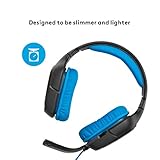 Logitech G430 Gaming Kopfhörer (Dolby 7.1 Surround Sound für PC ) blau - 4