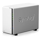 Synology DS218J/4TB-RED 4TB (2x 2TB WD Rot) 2 Bay Desktop NAS-Einheit - 2