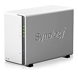 Synology DS218J/4TB-RED 4TB (2x 2TB WD Rot) 2 Bay Desktop NAS-Einheit - 2